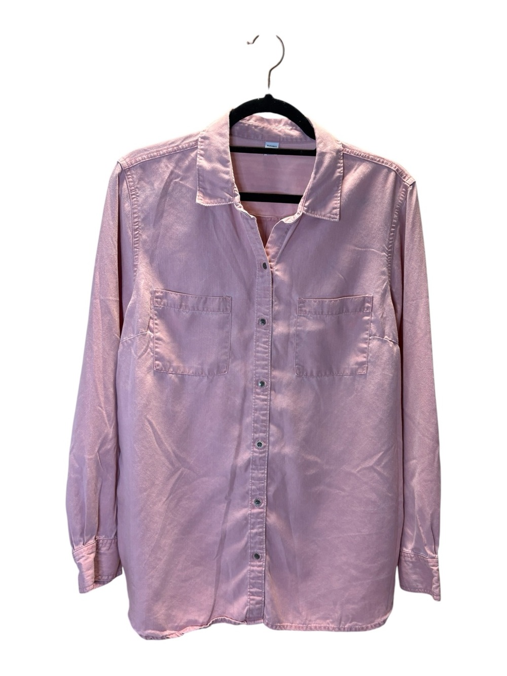 Old Navy Light Pink Women's Button-Down Shirt